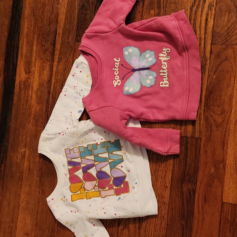 Two 6-9 Months Toddler Baby Sweatshirt